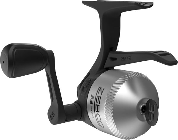 33 Spincast Fishing Reel, Changeable Right or Left-Hand Retrieve, Built-in Bite Alert, All-Metal Gears, Pre-Spooled with Zebco Cajun Line